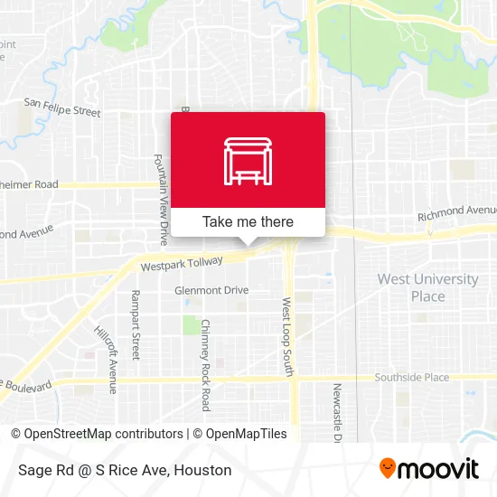 Sage Rd @ S Rice Ave map