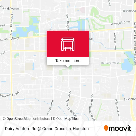 Dairy Ashford Rd @ Grand Cross Ln map