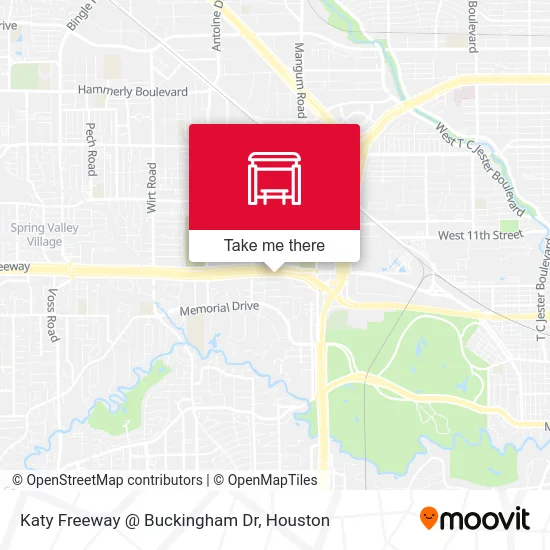 Katy Freeway @ Buckingham Dr map
