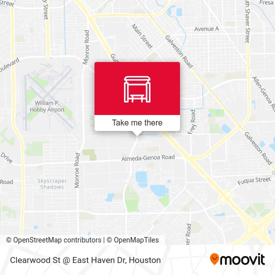 Mapa de Clearwood St @ East Haven Dr