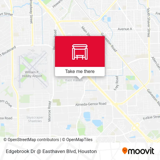 Edgebrook Dr @ Easthaven Blvd map