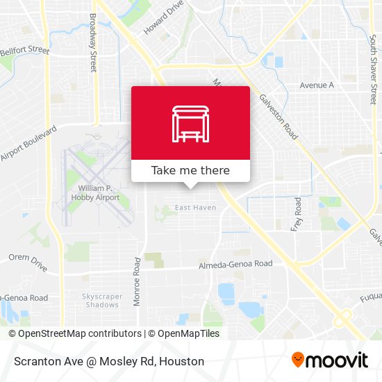 Scranton Ave @ Mosley Rd map