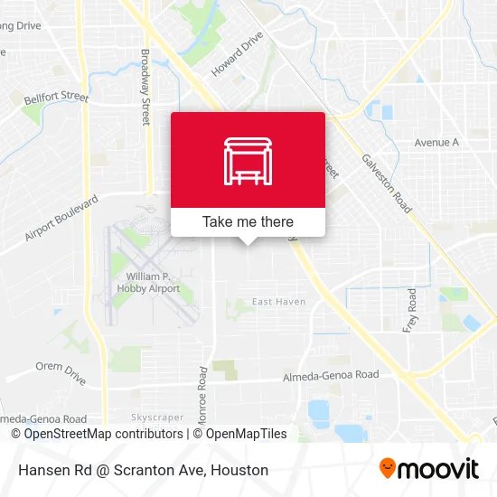 Hansen Rd @ Scranton Ave map