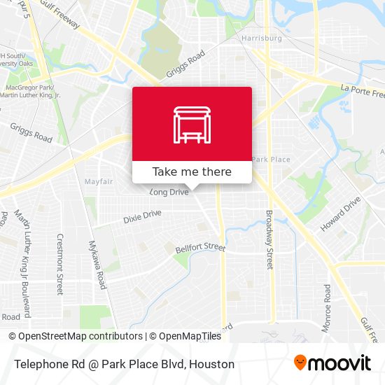 Telephone Rd @ Park Place Blvd map