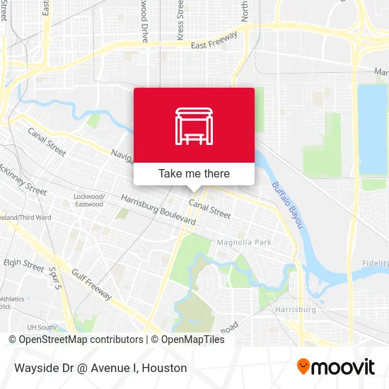 Wayside Dr @ Avenue I map