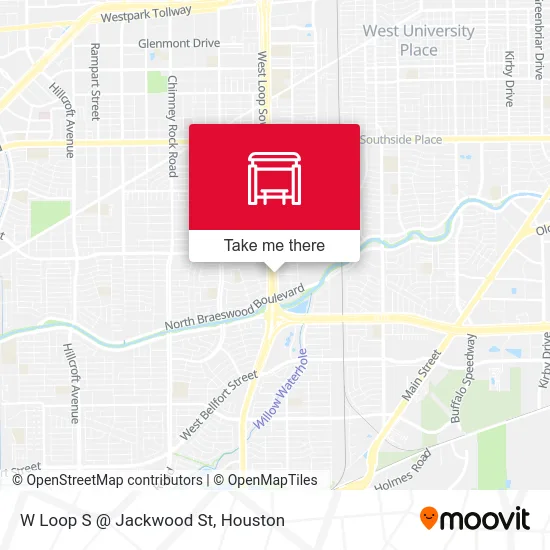 W Loop S @ Jackwood St map