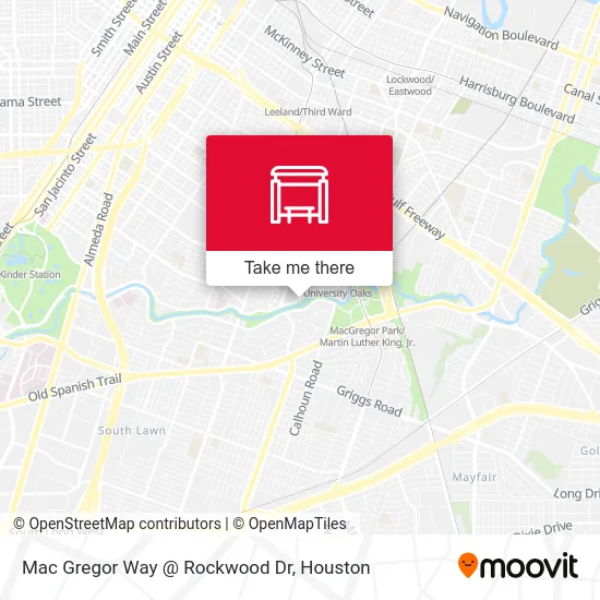 Mac Gregor Way @ Rockwood Dr map