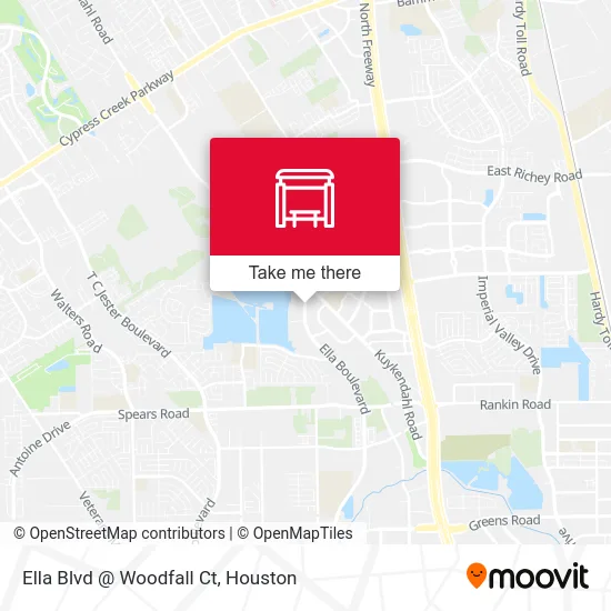 Ella Blvd @ Woodfall Ct map