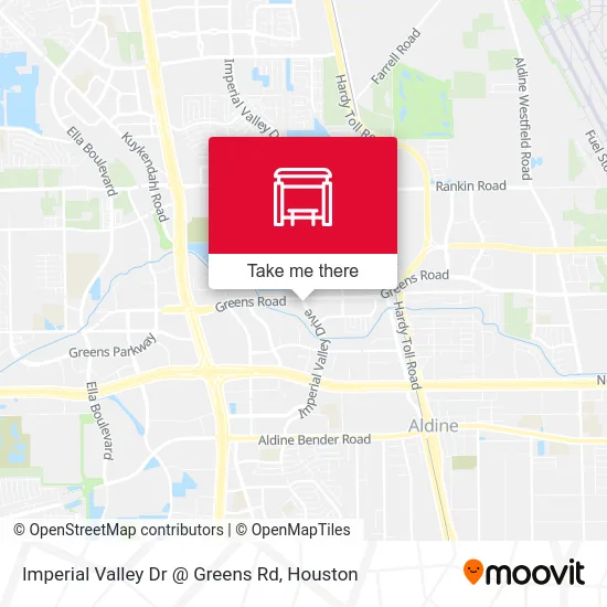 Mapa de Imperial Valley Dr @ Greens Rd