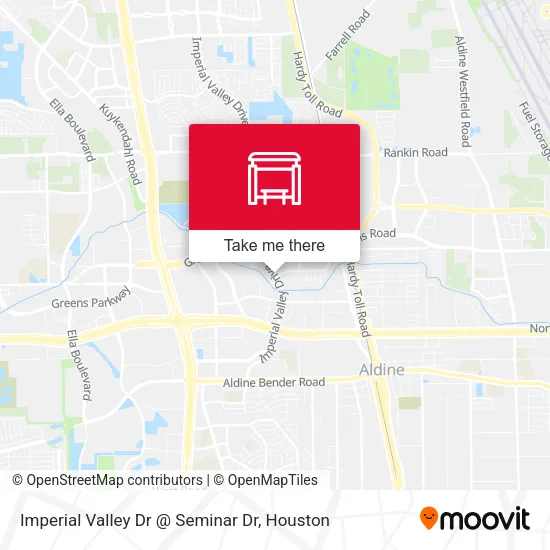 Mapa de Imperial Valley Dr @ Seminar Dr