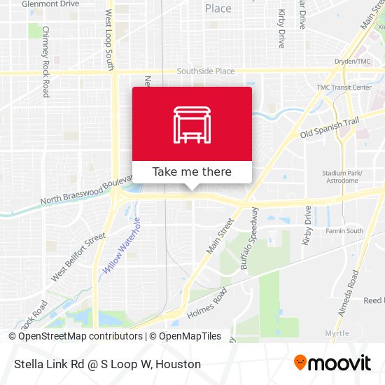 Stella Link Rd @ S Loop W map