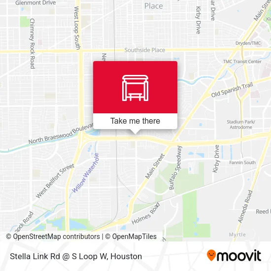 Stella Link Rd @ S Loop W map