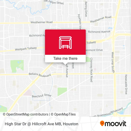 Mapa de High Star Dr @ Hillcroft Ave MB