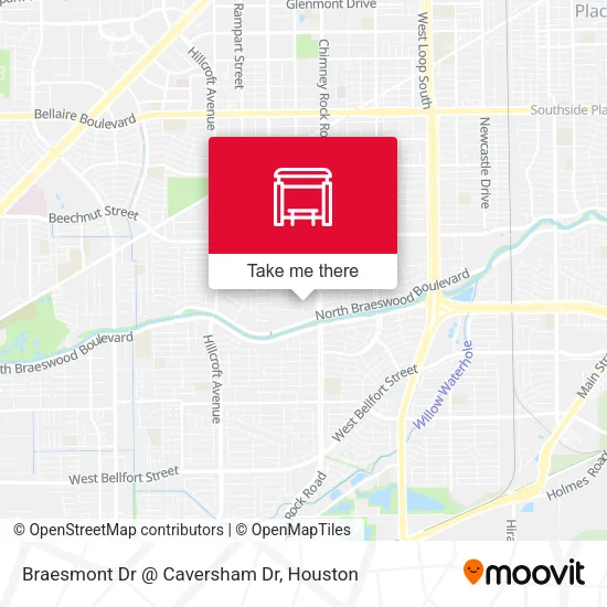 Braesmont Dr @ Caversham Dr map