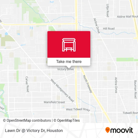 Mapa de Lawn Dr @ Victory Dr
