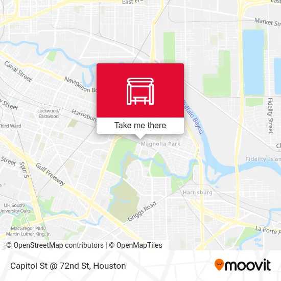 Capitol St @ 72nd St map