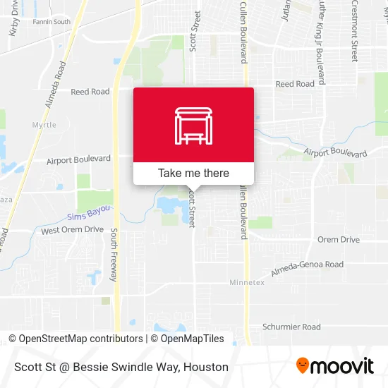 Scott St @ Bessie Swindle Way map