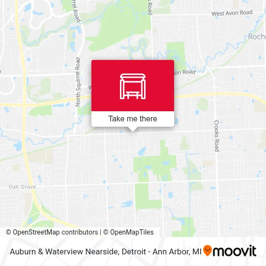 Auburn & Waterview Nearside map
