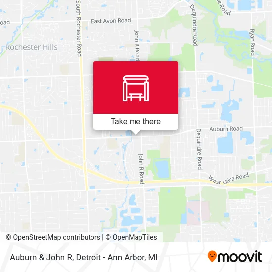 Auburn & John R map