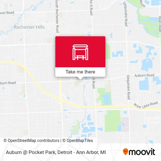 Auburn @ Pocket Park map