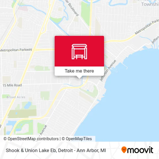 Shook & Union Lake Eb map