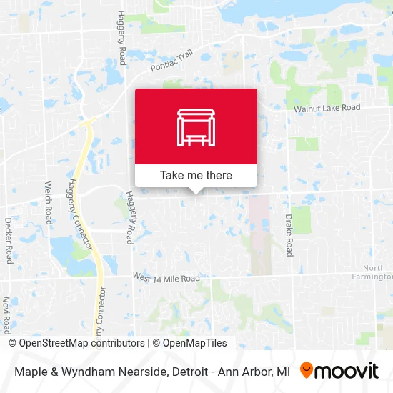 Maple & Wyndham Nearside map