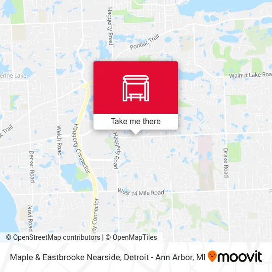 Maple & Eastbrooke Nearside map