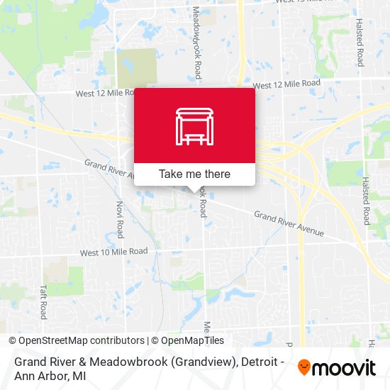 Mapa de Grand River & Meadowbrook (Grandview)
