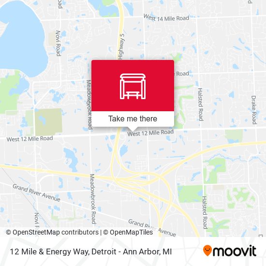 Mapa de 12 Mile & Energy Way