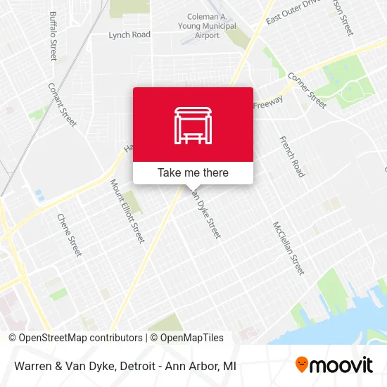 Warren & Van Dyke map