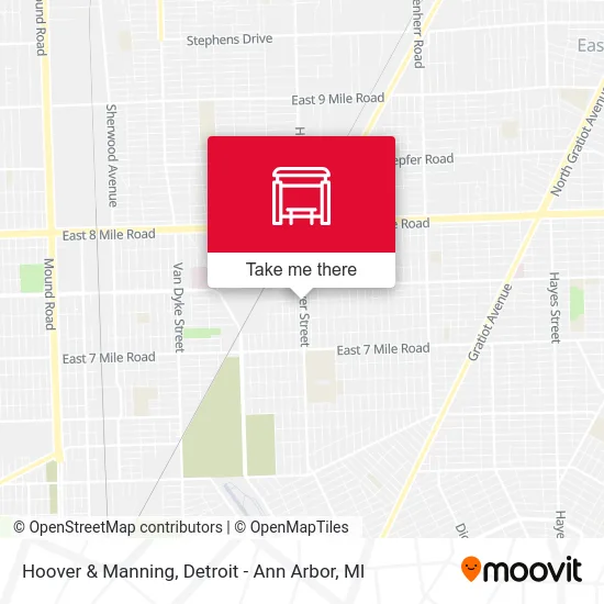 Hoover & Manning map