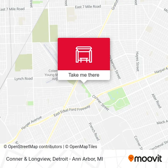 Conner & Longview map