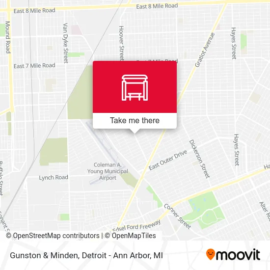 Gunston & Minden map