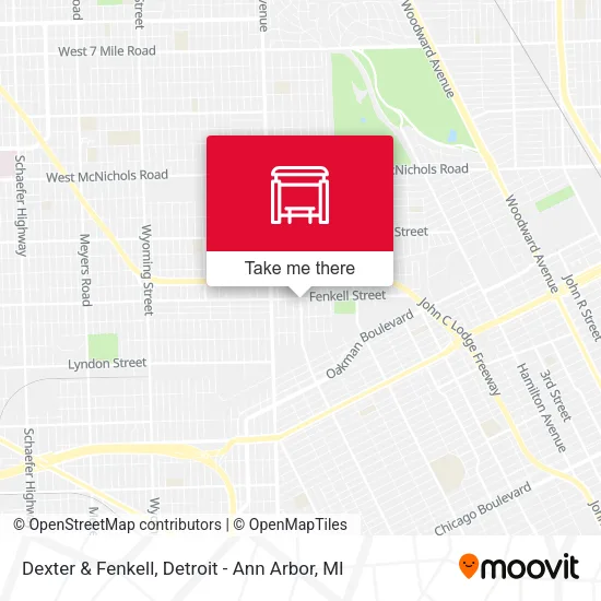 Dexter & Fenkell map