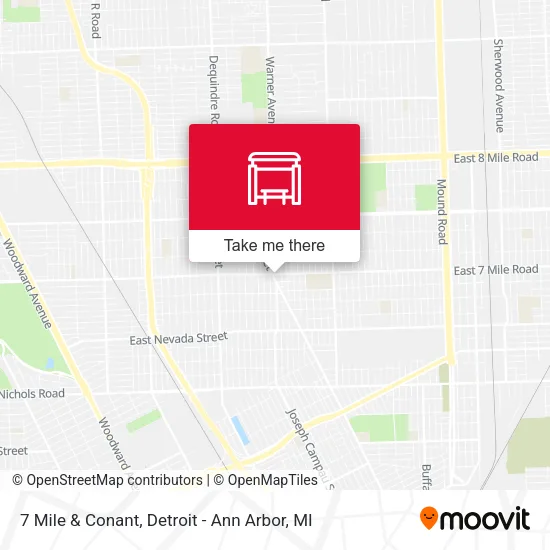 Mapa de 7 Mile & Conant