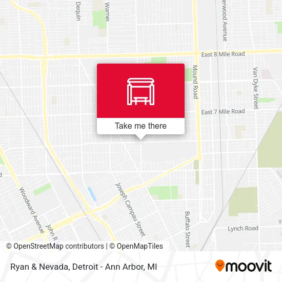 Mapa de Ryan & Nevada