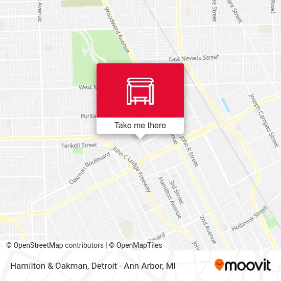 Hamilton & Oakman map