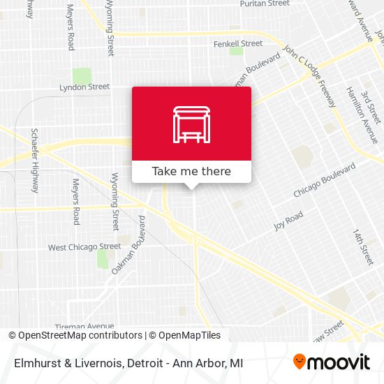 Mapa de Elmhurst & Livernois