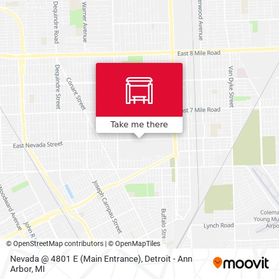 Nevada @ 4801 E (Main Entrance) map