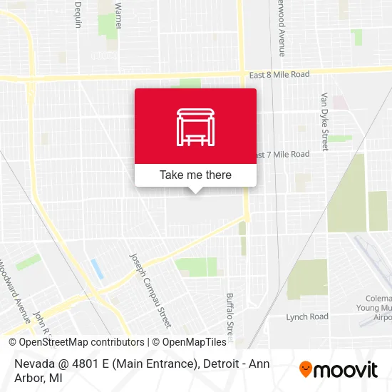 Mapa de Nevada @ 4801 E (Main Entrance)