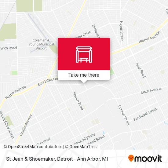 St Jean & Shoemaker map