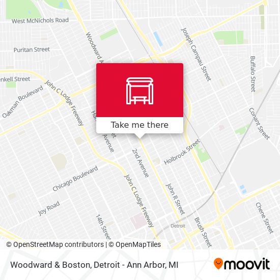 Mapa de Woodward & Boston