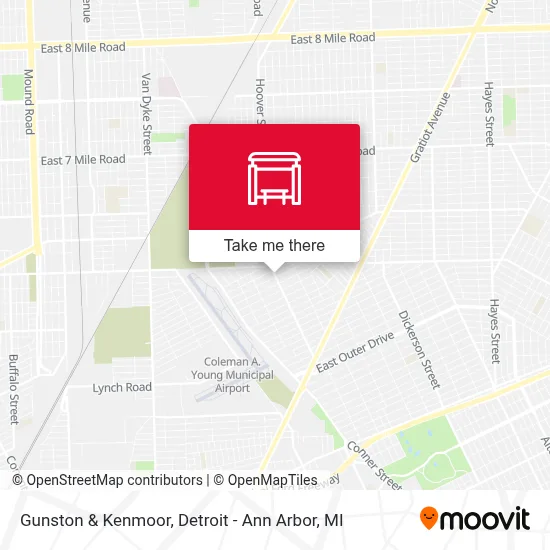 Gunston & Kenmoor map