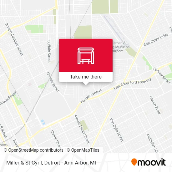 Miller & St Cyril map