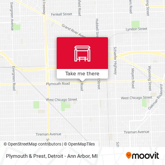 Plymouth & Prest map