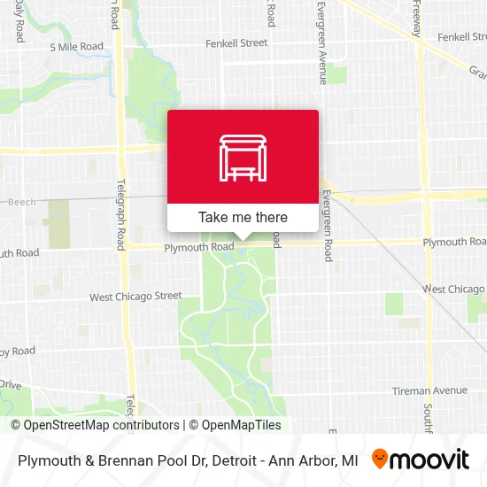 Plymouth & Brennan Pool Dr map