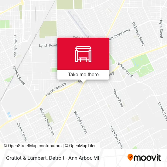 Gratiot & Lambert map