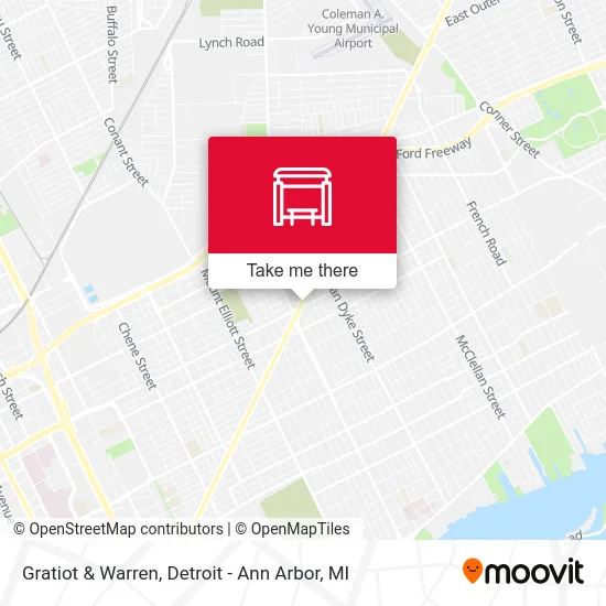 Gratiot & Warren map