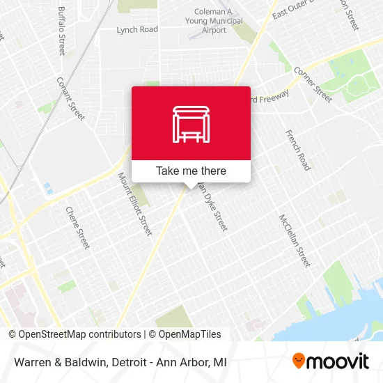 Warren & Baldwin map