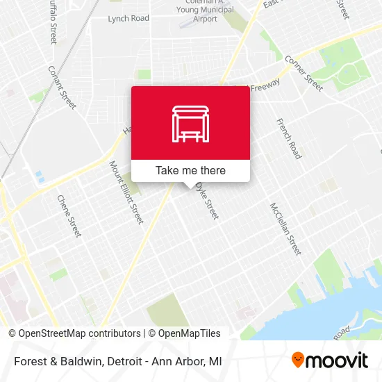 Forest & Baldwin map